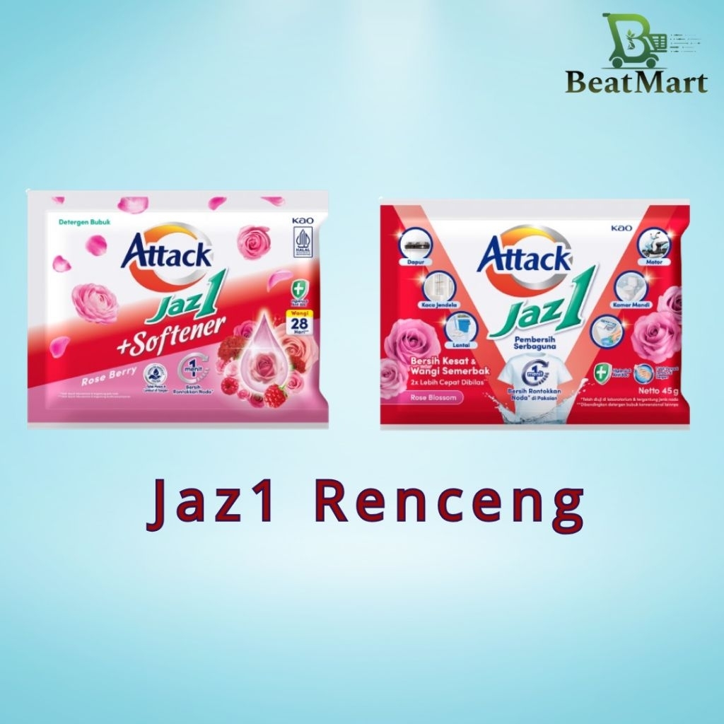 Jual Attack Jaz1 Bubuk Renceng isi 6pcs | Shopee Indonesia