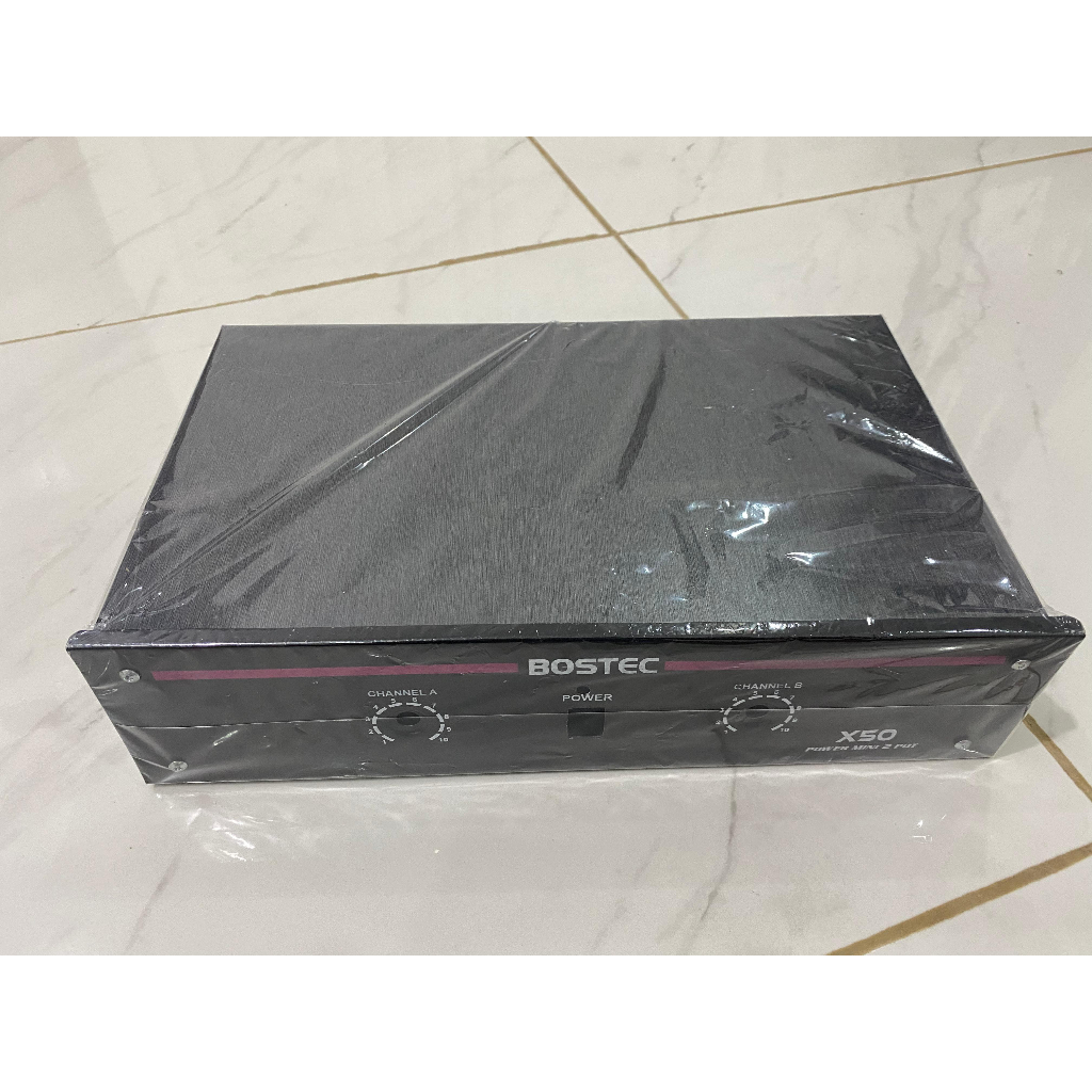 Jual BOX POWER MINI BOX AMPLIFIER SOUND SYSTEM BOSTEX X50 TERMURAH ...