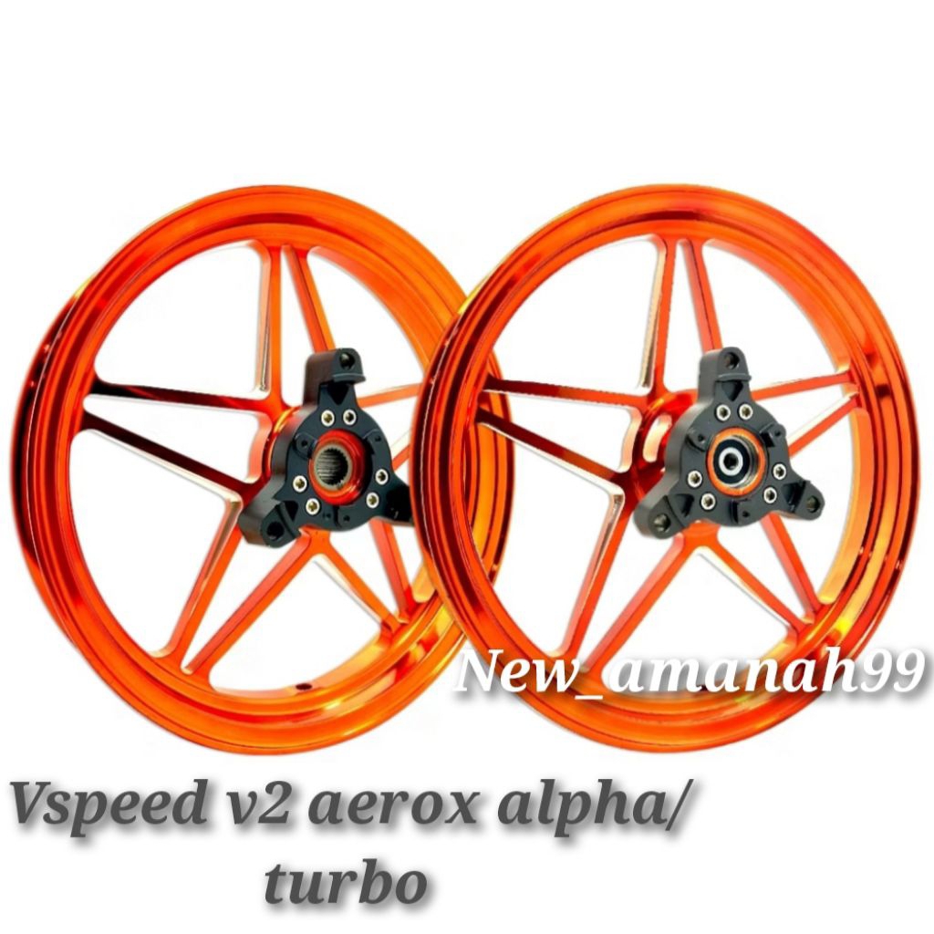 Jual VELG VND RACING V SPEED GEN 2 R14 UK 185/215x14 FOR AEROX ALPHA ...