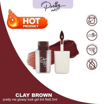 Marshwillow Pretty Me Glossy Look Gel Tint ( 5 Ml ) Liptint Gel Bibir Kilau Gloss Look Finish