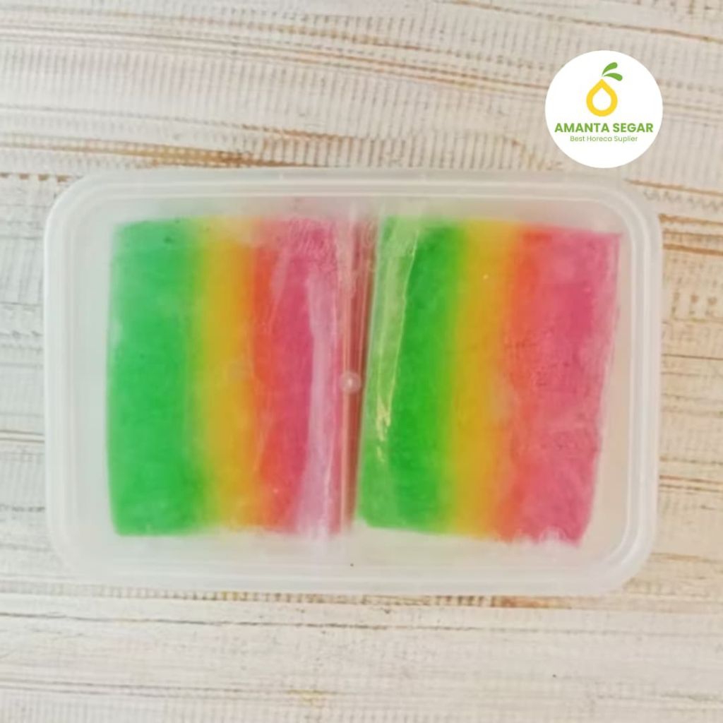 Jual Es Gabus / Es Kue Pelangi Jajanan Jaman Dulu 100% Gula Asli 250 ...