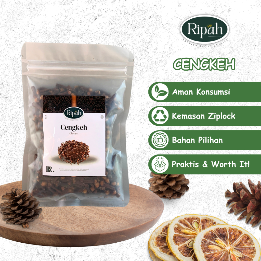 Jual 15gr Cengkeh Utuh / Cloves / Ripah Rempah Premium | Shopee Indonesia