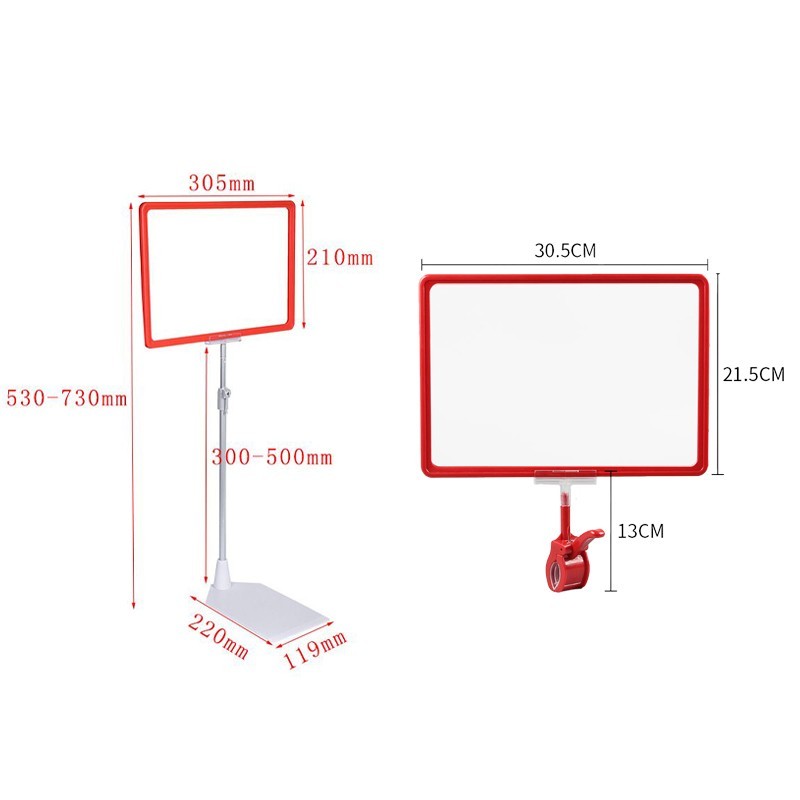 Jual Pop Up Frame A4 Papan Harga Promosi Toko Frame Display Promo ...