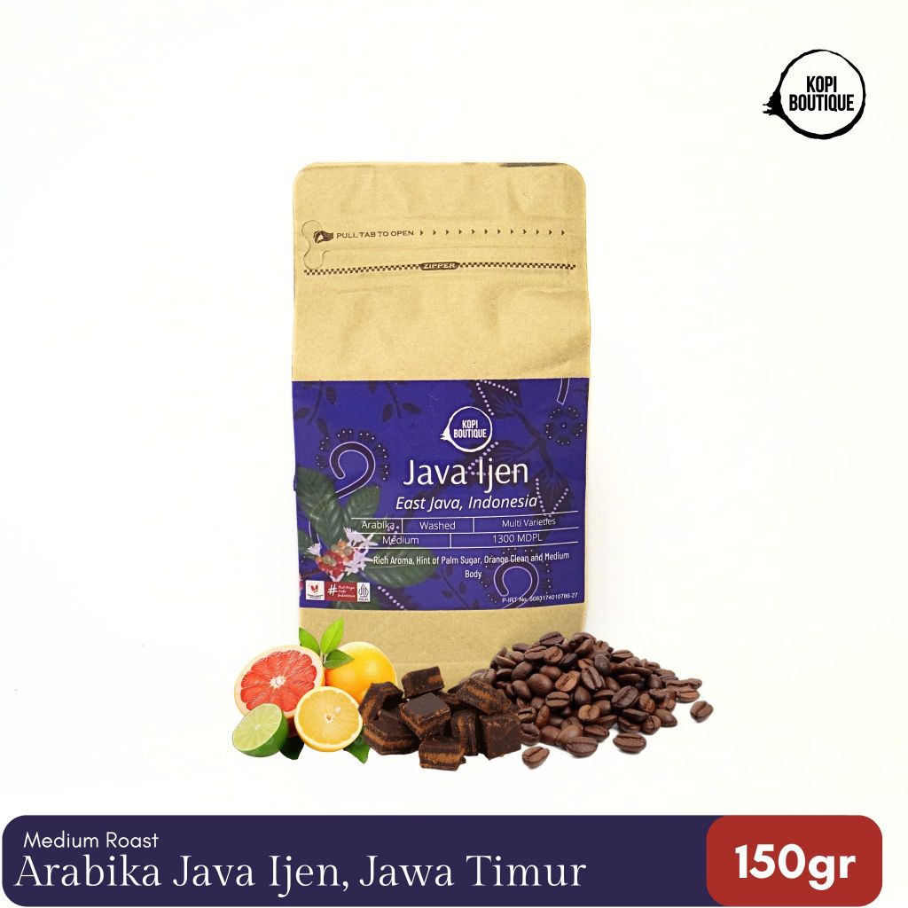 Jual Kopi Arabica Java Ijen 150gr | Shopee Indonesia