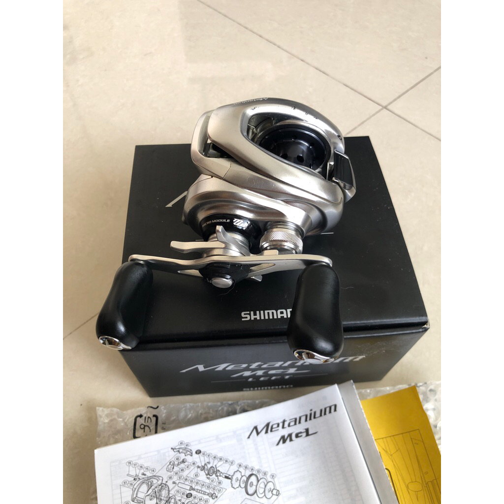 Jual reel bc shimano metanium MGL kiri second | Shopee Indonesia