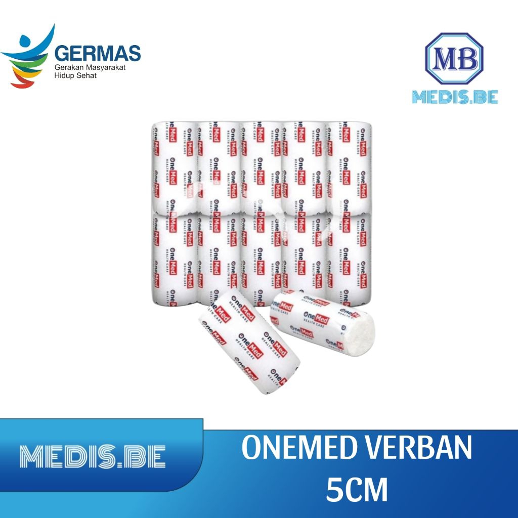 Jual KASA VERBAN PERBAN ONEMED 4YARD X 5CM ISI 10 ROLL - PACK | Shopee ...