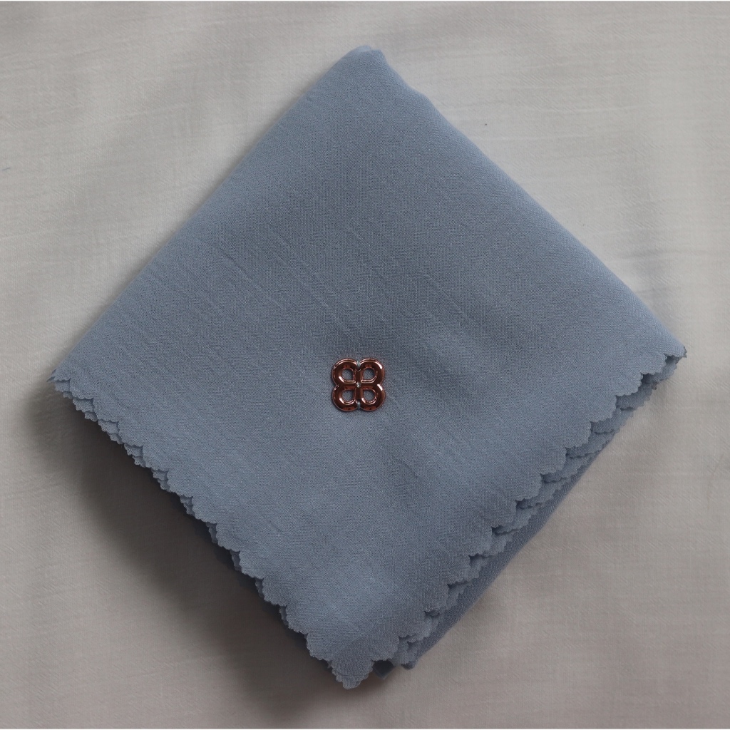 KAHLA Amara Voal Miracle Syar'I 135x135 125x125 Lasercut Hijab Segiempat Syari Voal Arabian Premium Lembut Ringan