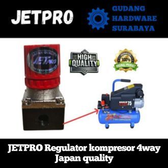Jual JETPRO Regulator kompresor 4way Japan quality | Shopee Indonesia