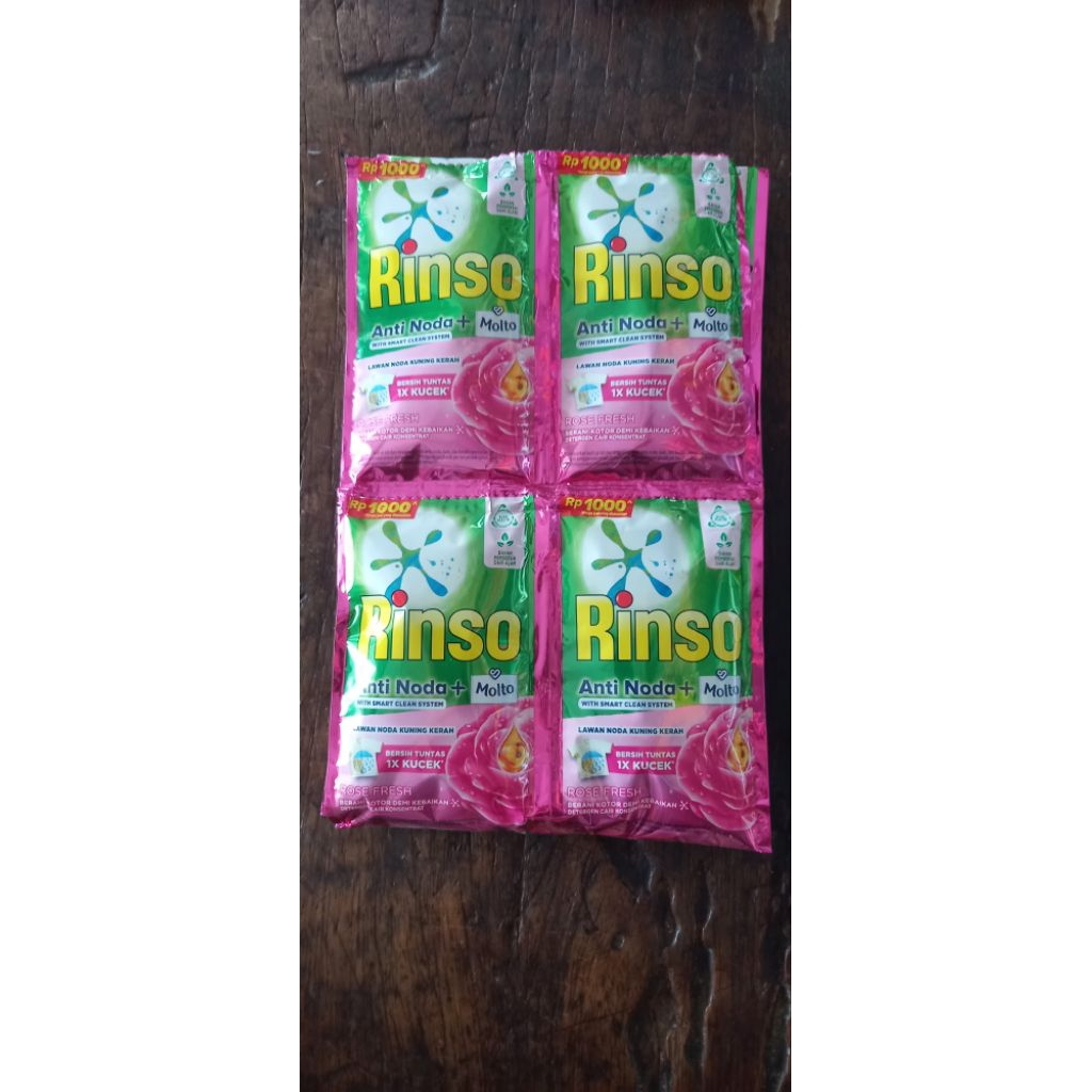 Jual Rinso Cair Sachet 1 Renceng isi 12 sachet | Shopee Indonesia