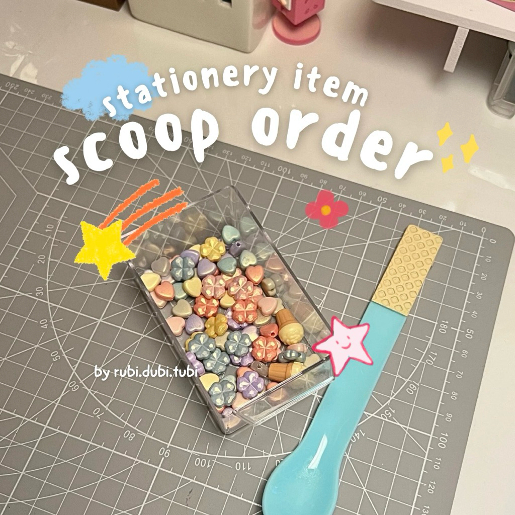 Jual Scoop Order Stationery Mix//Alat Tulis Aesthetic by RubiDubiTubi ...