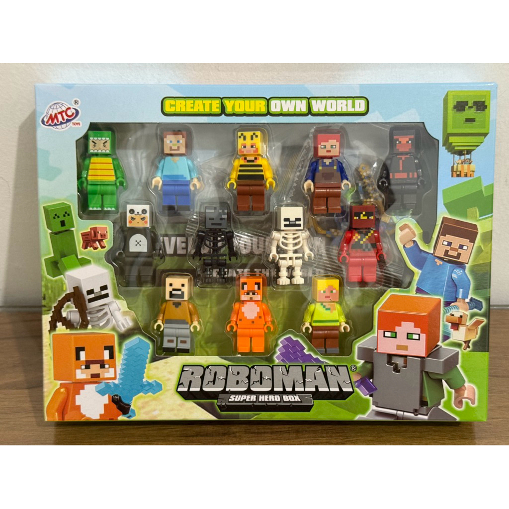 Jual Roboman Super Hero Box Series Minicraf SI 013 | Shopee Indonesia
