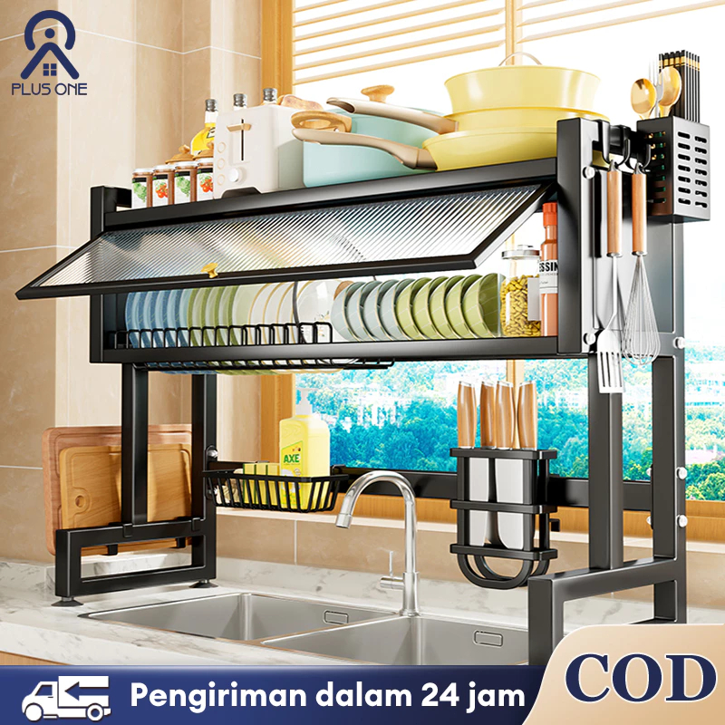 Jual Rak Piring Wastafel Stainless Steel Rak Wastafel Dapur Multifungsi ...