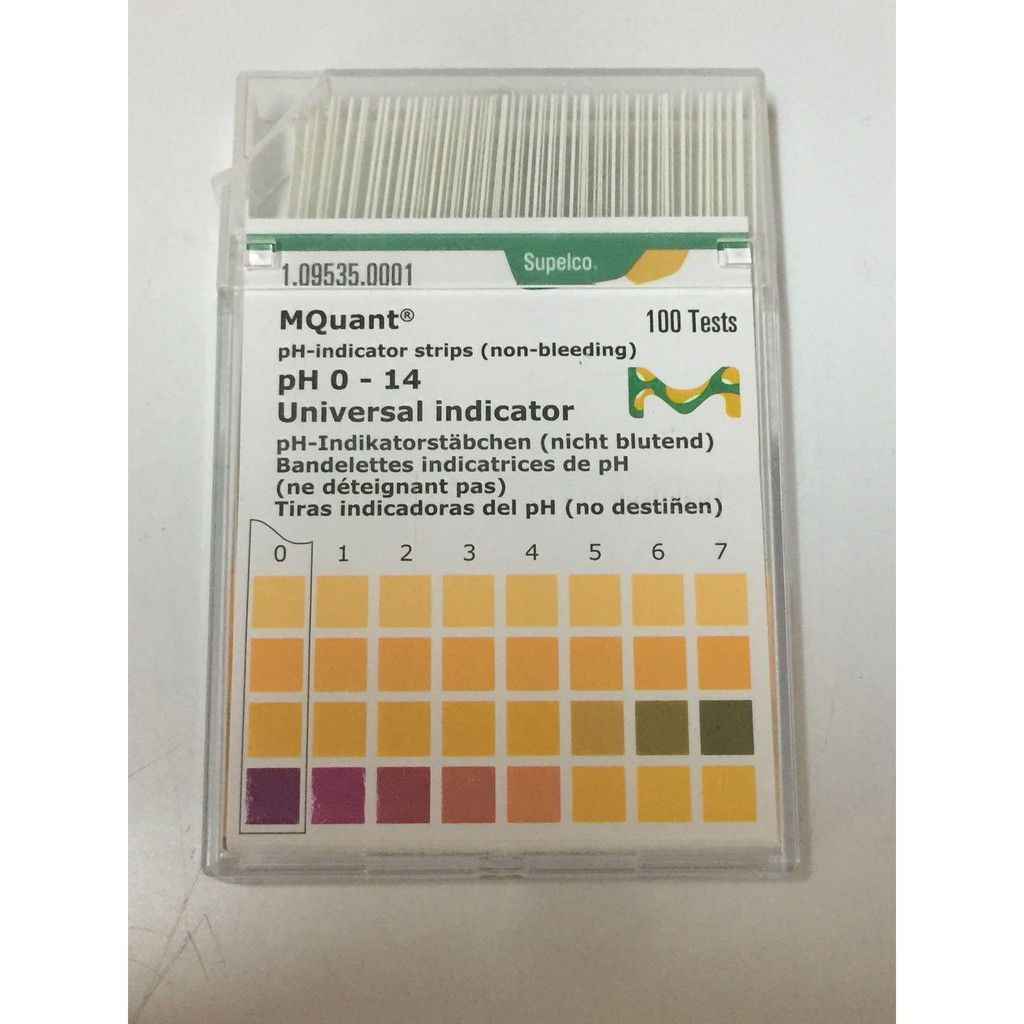 Jual Universal Indicator Ph 0-14 Strip Merck | Shopee Indonesia
