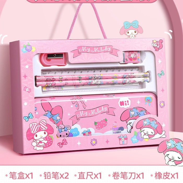 Jual PENSIL Sanrio dan Labubu Study Set / ATK / Alat Tulis Sekolah ...