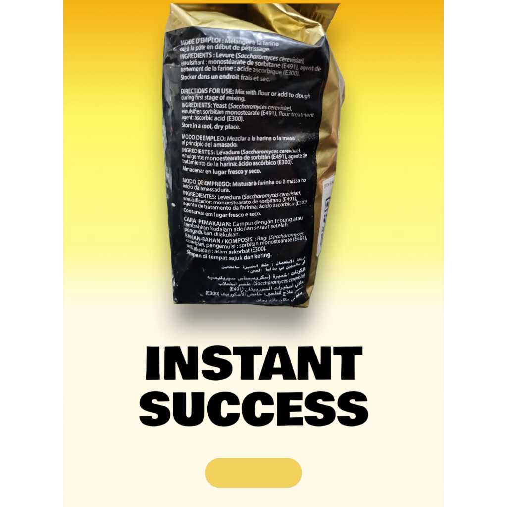 Jual Ragi Instant Roti - Instant Success 500gr | Shopee Indonesia