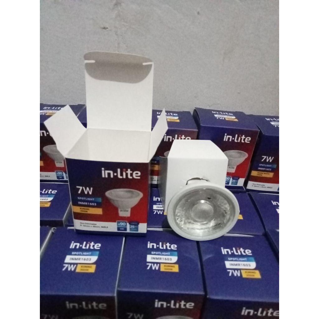 Jual LAMPU in-lite 7W spotlight INMR1603 3000K | Shopee Indonesia