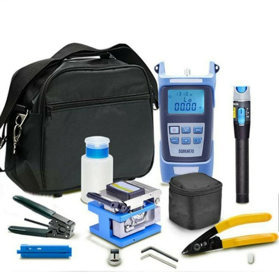 Jual REAM FTTH Tool Kit Fiber Optik Lengkap Set OPM VFL Cleaver FO ...