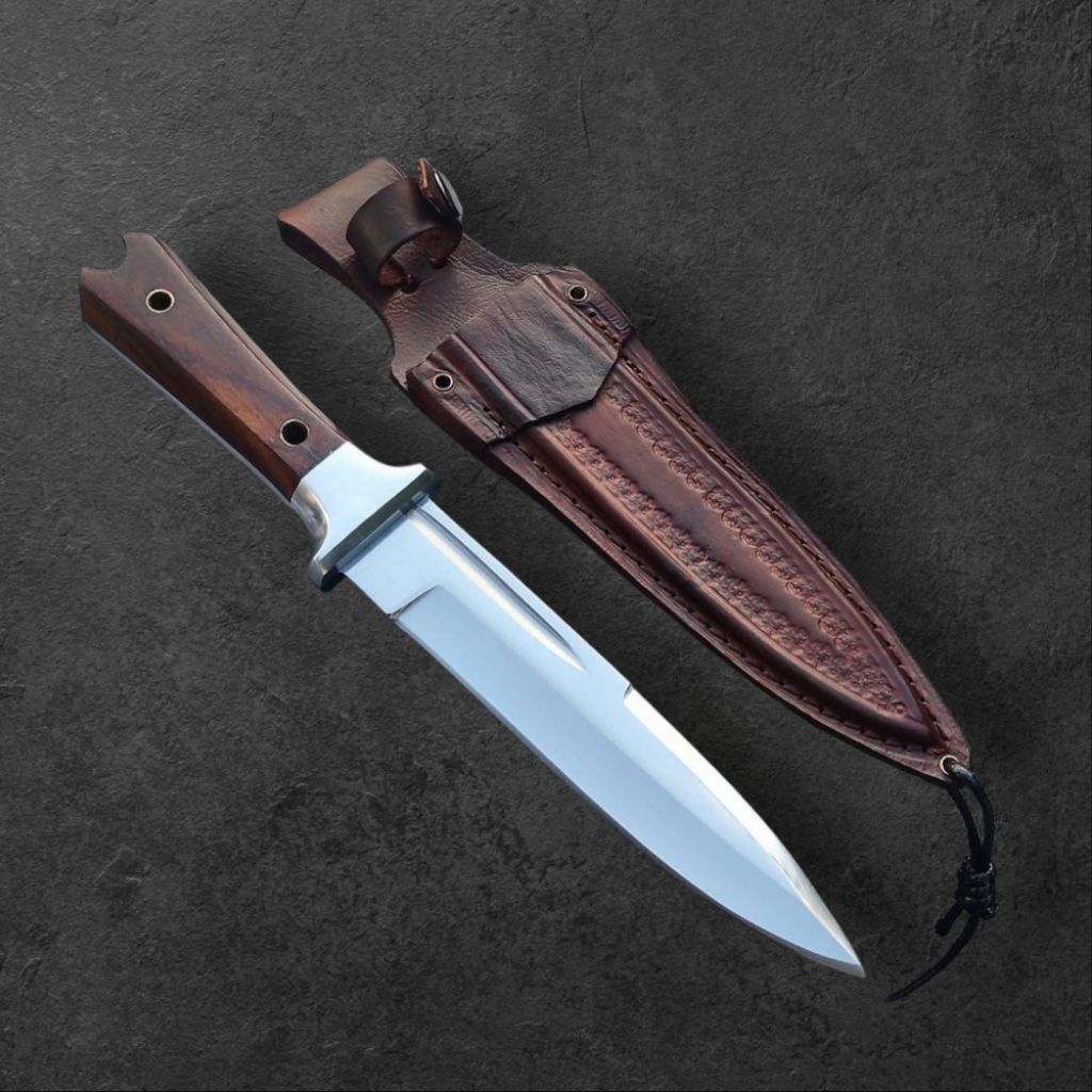 Jual COD Bayonet Dagger Single Edge Fulltang Sup9 | Shopee Indonesia