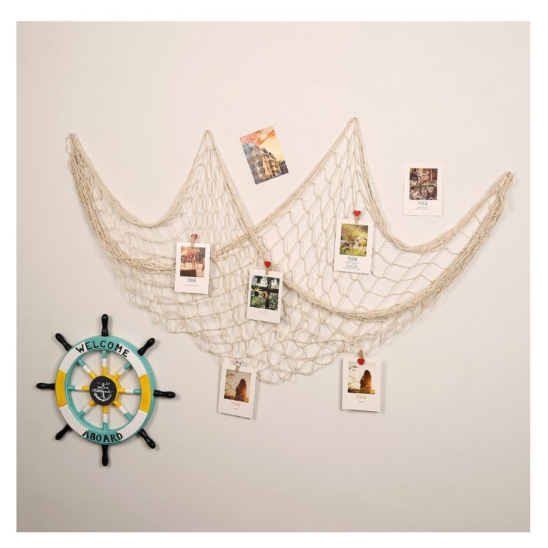 Jual Hiasan Dinding Jaring Kerang 1m*2m Jaring Dekorasi Dinding Hiasan ...