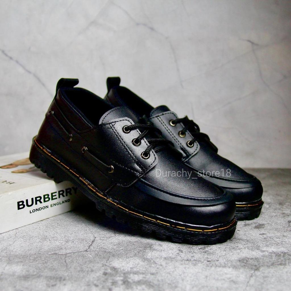 Jual DURACHY Sepatu Formal Pria Low Boots Kulit Hitam | Itachi | Shopee ...