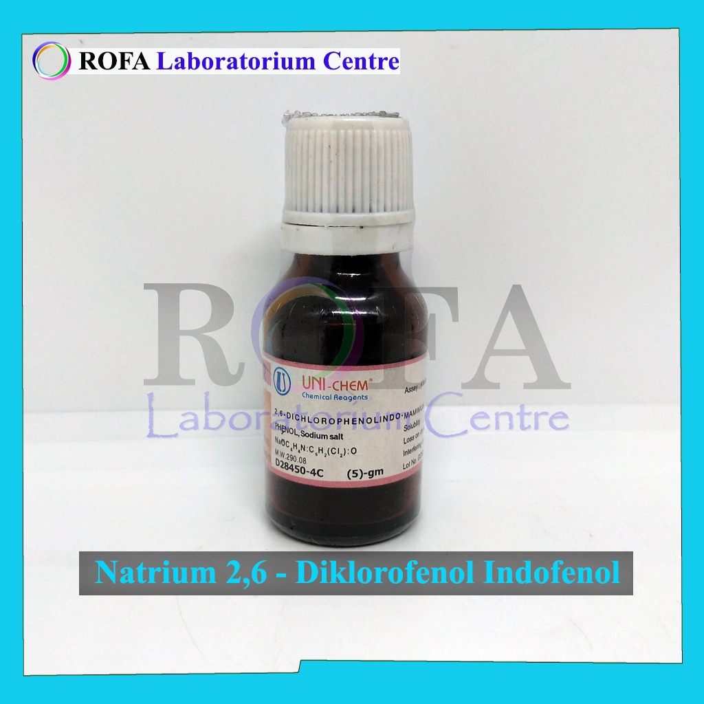 Jual Natrium 2,6 Diklorofenol Indofenol / 2,6-Dichlorophenol-indophenol ...