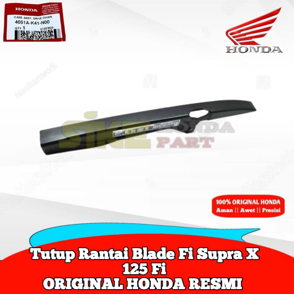 Jual 4051A-K41-N00 Cover Tutup Rantai Blade Fi (2014-2018)Supra X 125 ...