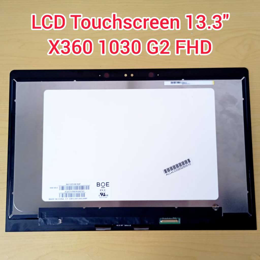 Module écran Vitre + Dalle pour HP EliteBook X360 1030 G4 UHD 4K