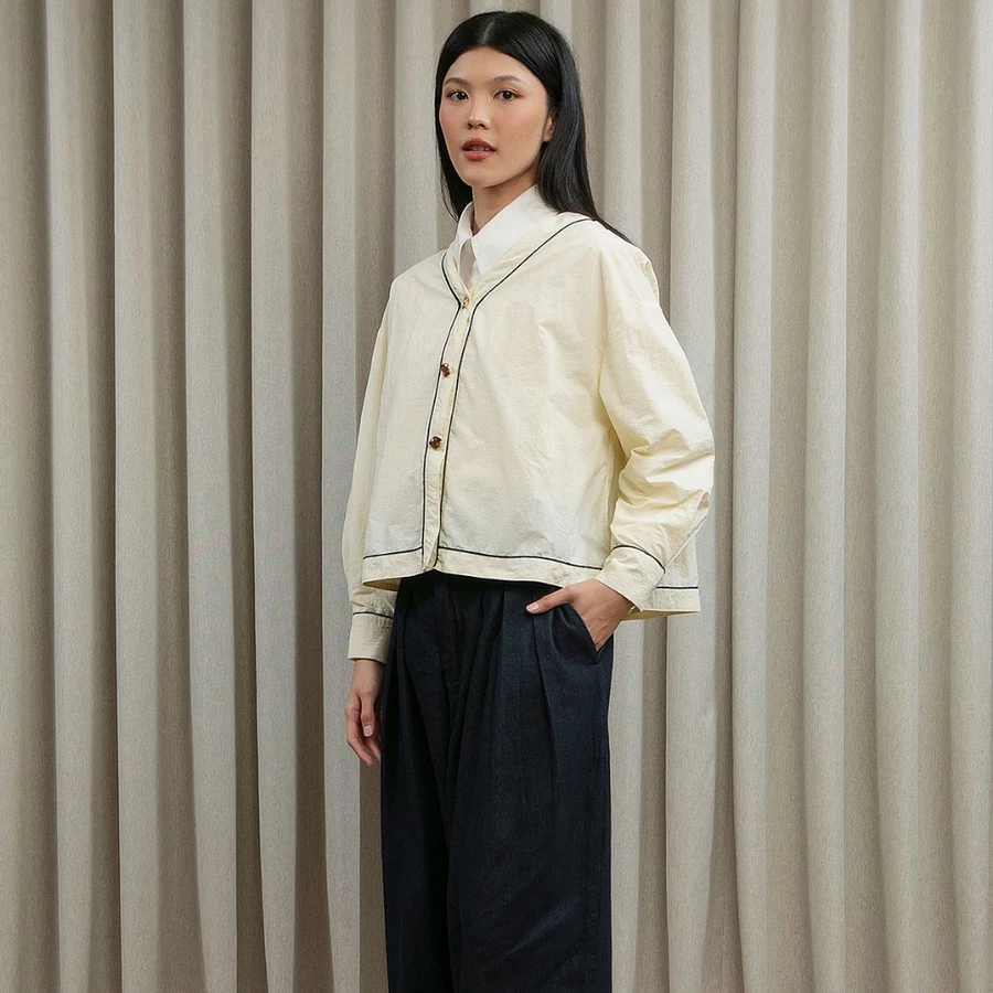 Piera Cream Top