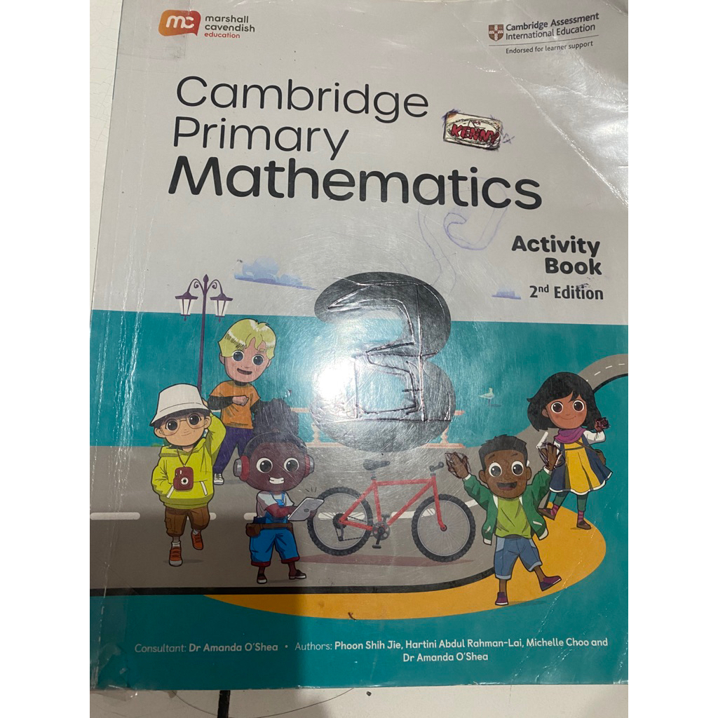Jual Cambridge primary Mathematics activity book 3 second | Shopee ...
