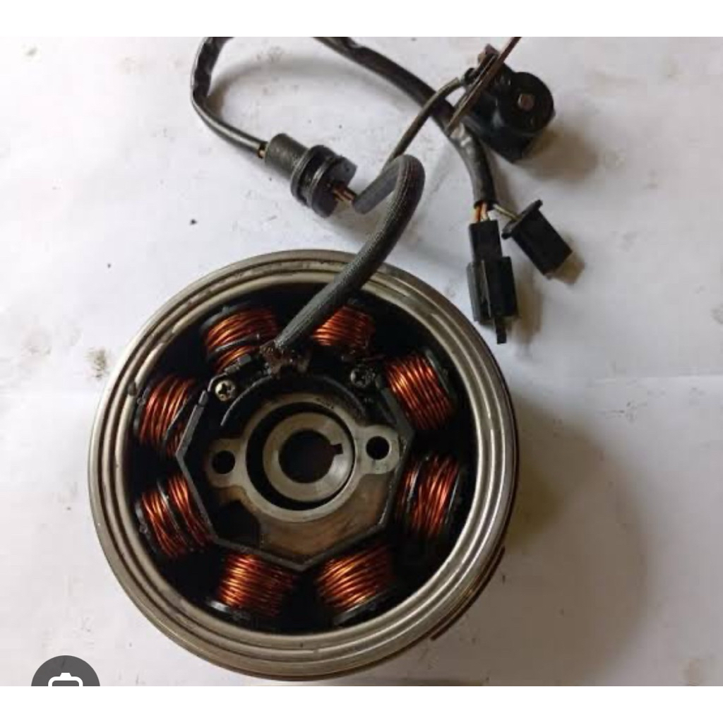 Jual Spull+Magnet Magnit sepull Shogun 125 second original copotan ...