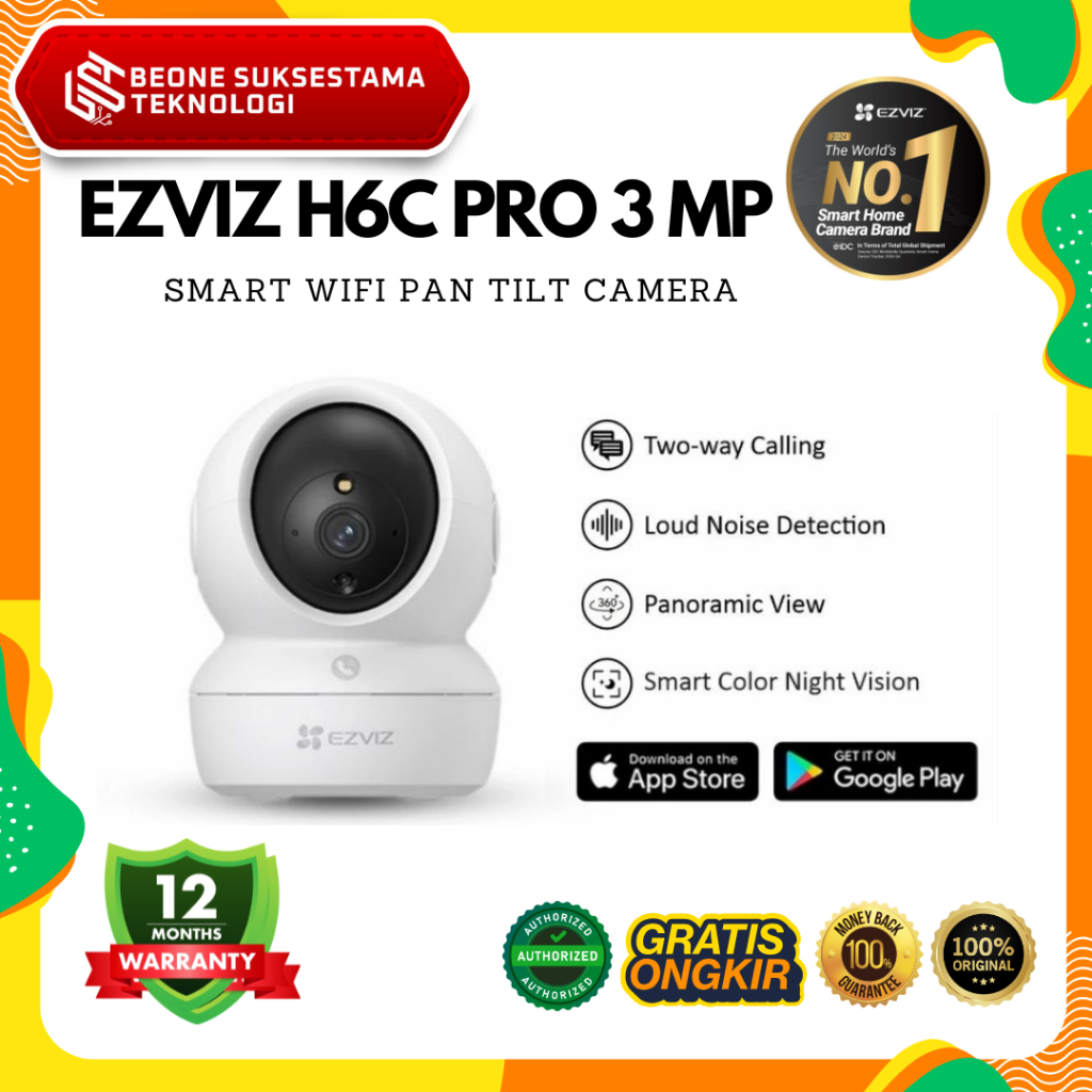 Energizer Smart Indoor Camera 1080p Pan & Tilt - IT&E Online Store