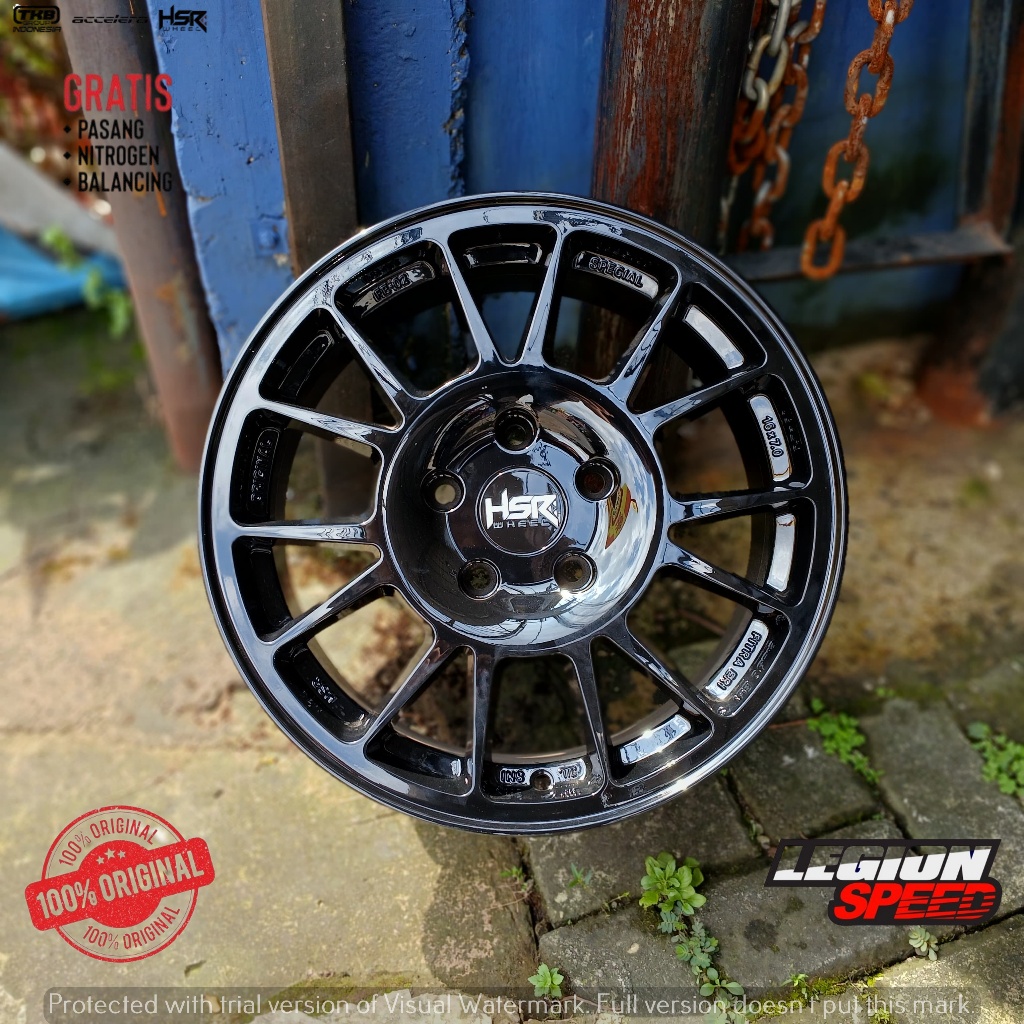 Jual VELG MOBIL ERTIGA XPANDER ZENIX ACCORD HSR FE02 R16 PCD 5X114 ...