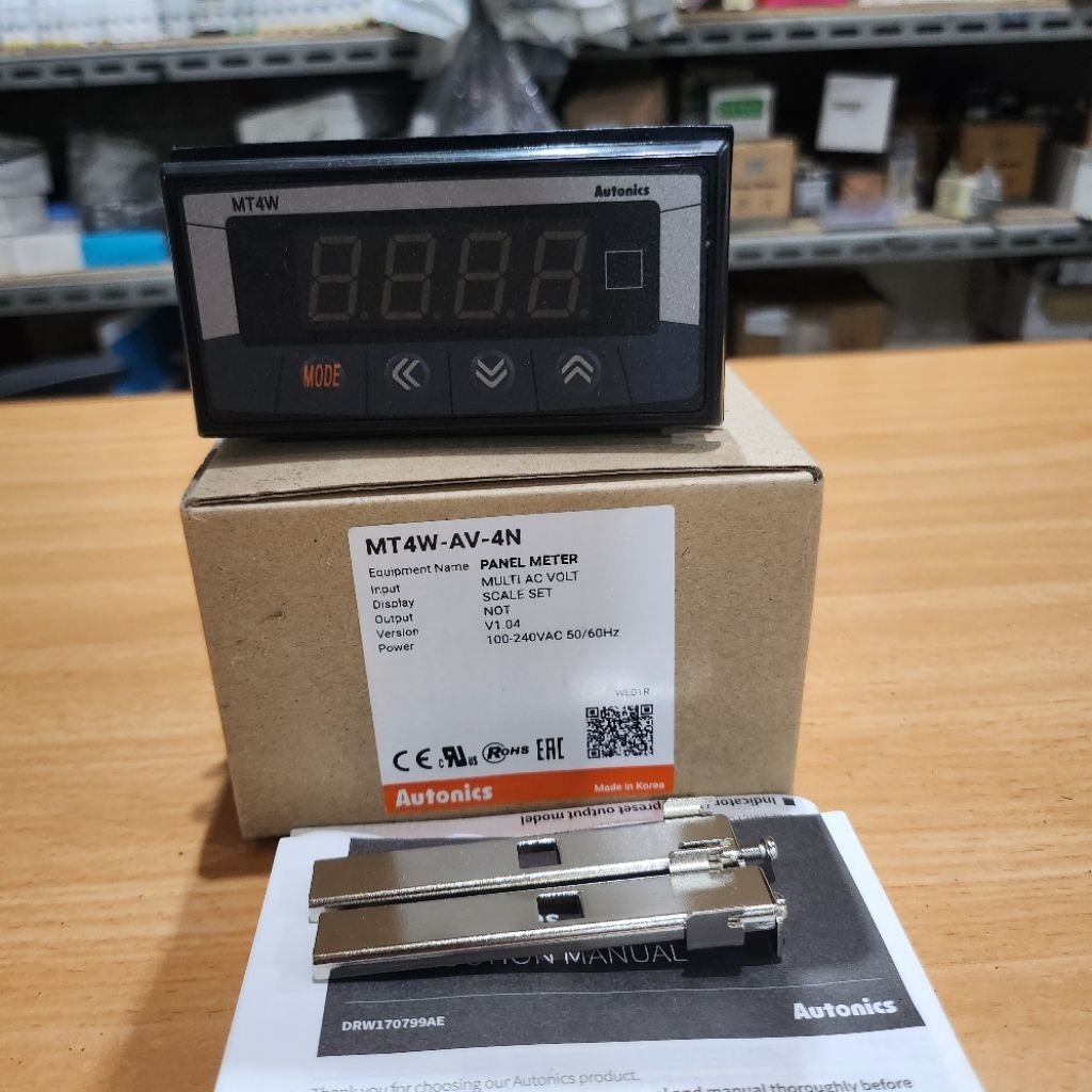Jual AUTONICS MT4W-AV-4N PANEL METER ORIGINAL | Shopee Indonesia