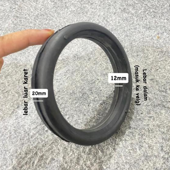 Jual Karet ban roda stroller ukuran 9,5cm 95mm | Shopee Indonesia