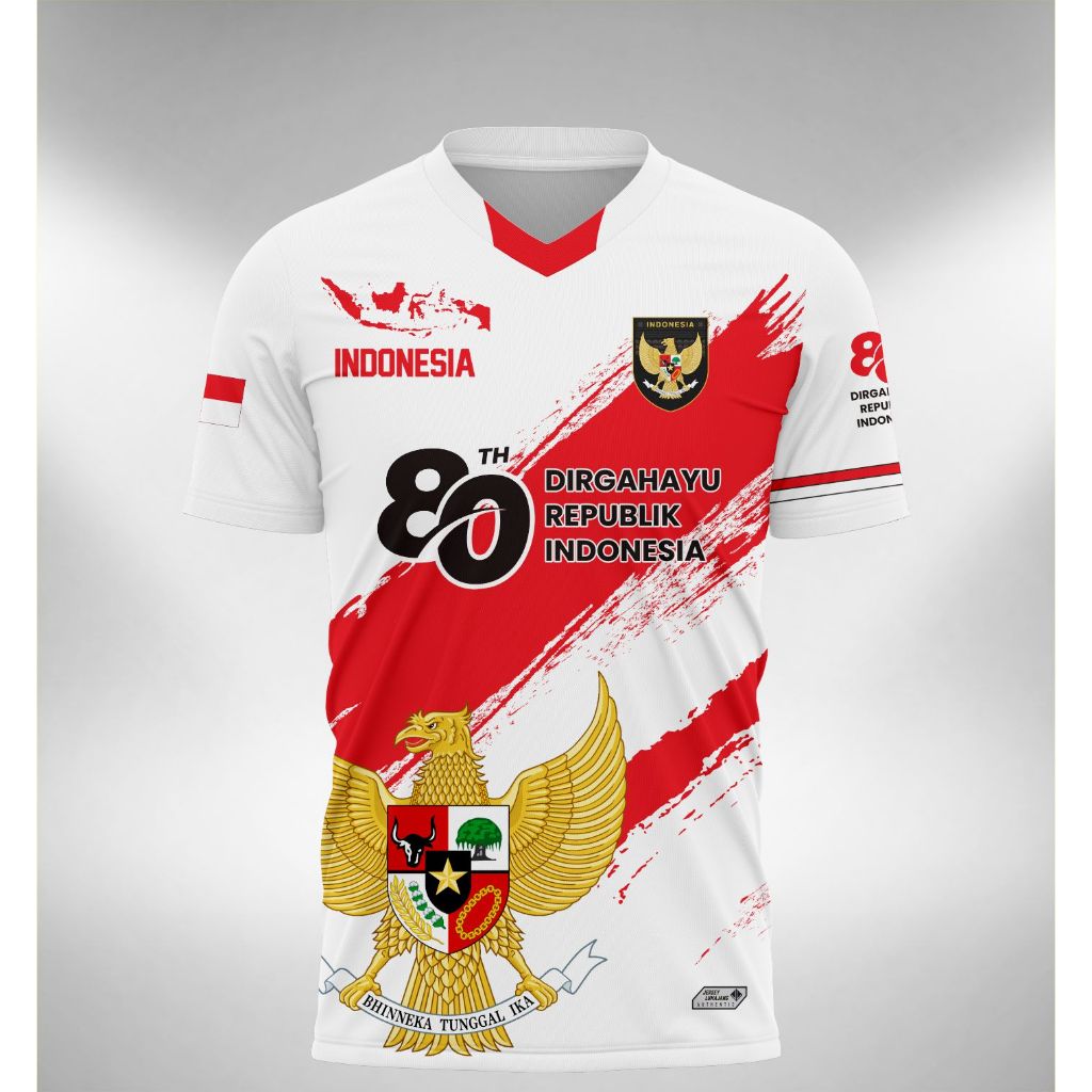 Jual Jersey GARUDA TIMNAS INDONESIA HUT Kemerdekaan RI 80 Tahun 2025 ...