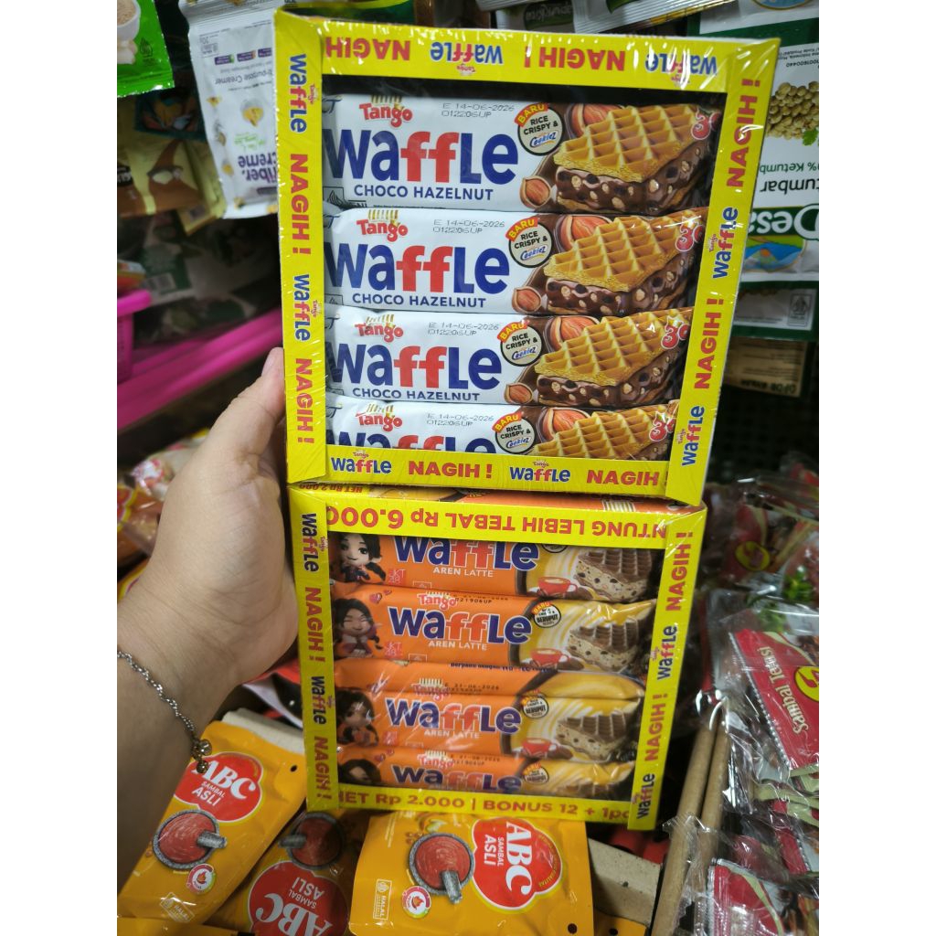 Jual 1 Pak Tango Waffle Isi 12 Pcs x 24 Gr - Aneka Varian Rasa | Shopee ...