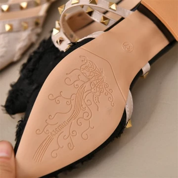 NF1052 Sepatu Flat Fashion Wanita Sepatu Flat Bludru Premium Anti Slip
