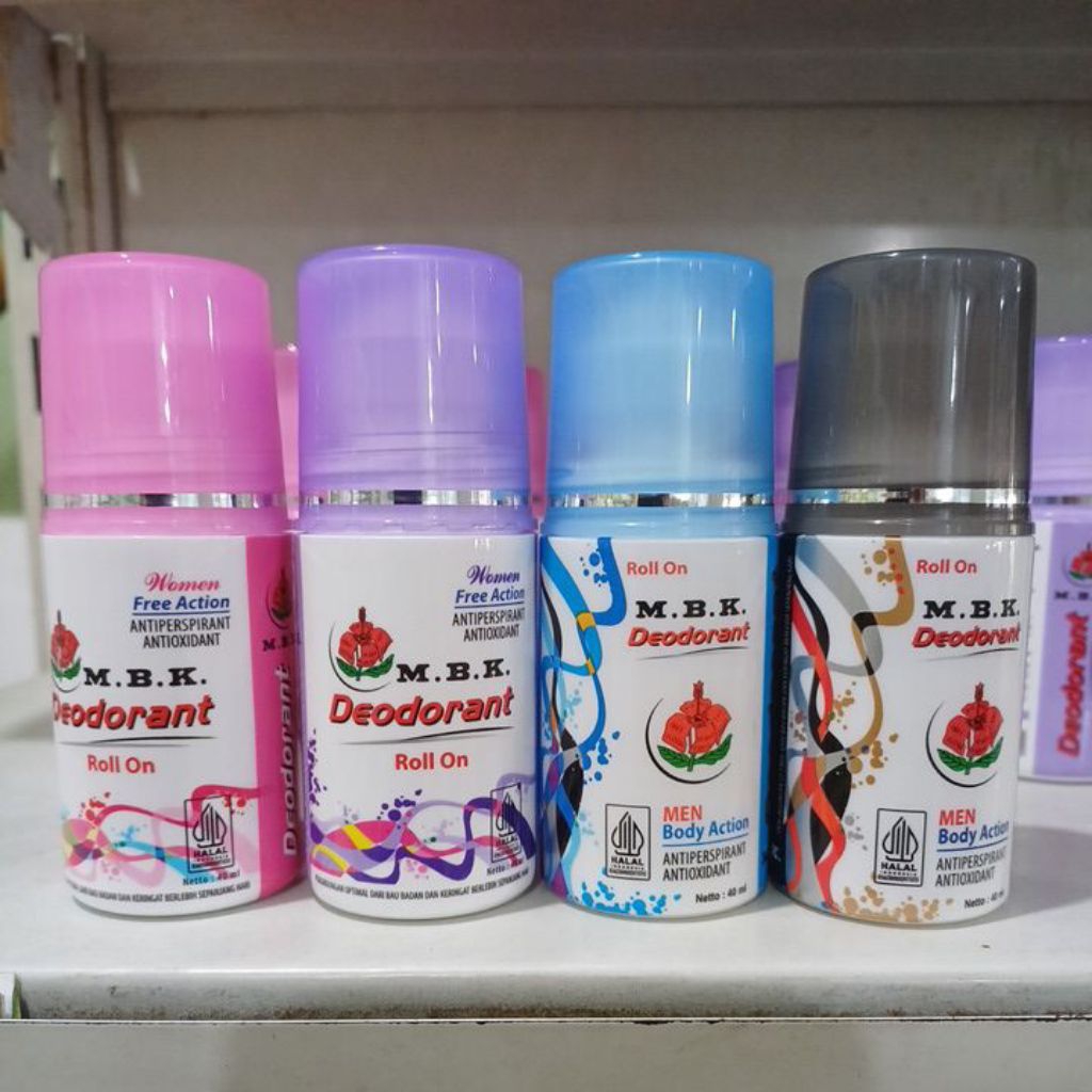 Jual MBK Deodorant Roll On M.B.K | Shopee Indonesia