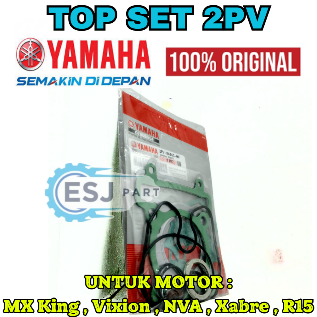 Jual ORIGINAL PAKING TOP SET KODE-2PV MOTOR YAMAHA MX King/Vixion/NVA ...