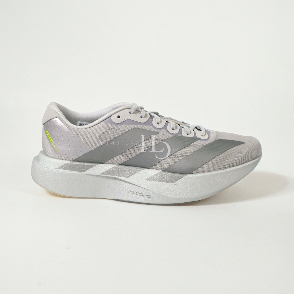 Jual Adidas Adizero Evo SL Men Running Shoes Silver Metallic JR3419 ...