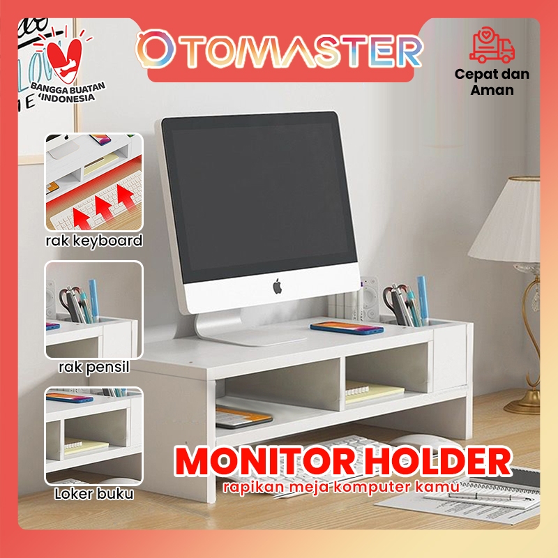 Jual TOMASTER - Stand Monitor Modern Minimalis/Monitor Holder/Dudukan ...