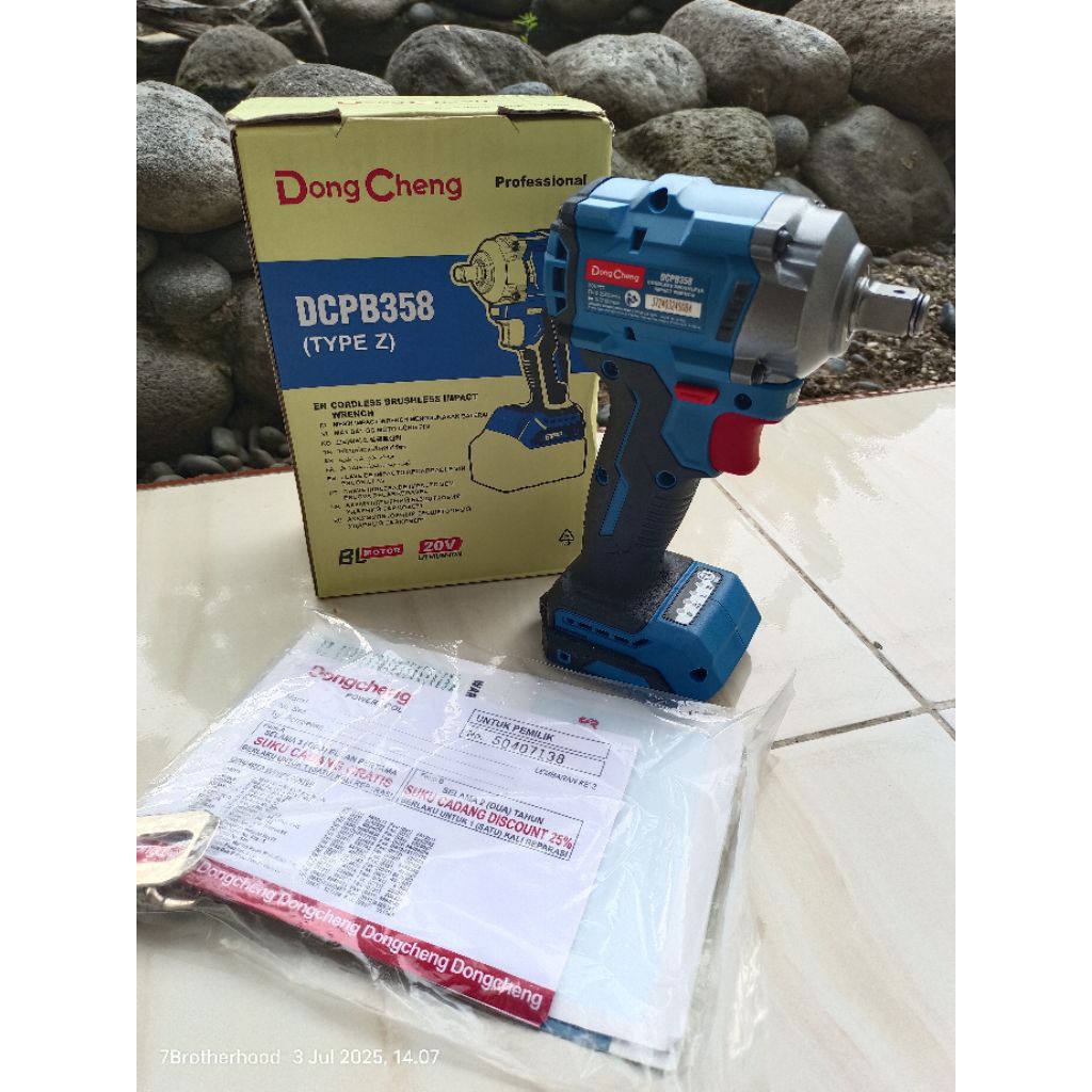 Jual Dongcheng DCPB 358Z impact wrench Brushless unit only | Shopee ...