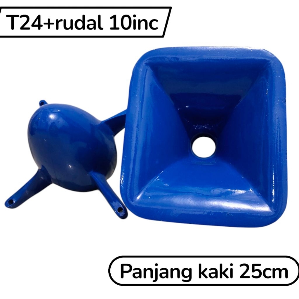 Jual COD|| T24+RUDAL 10INC PANJANG KAKI 25CM BAHAN ALUMINIUM BARANG ...