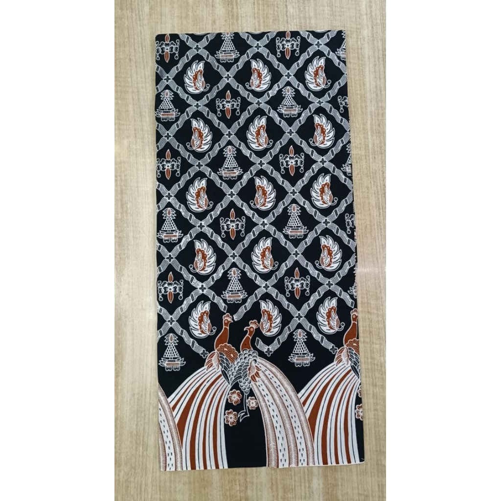Jual Kain merak Sidomukti batik merak katun premium lembut | Shopee ...