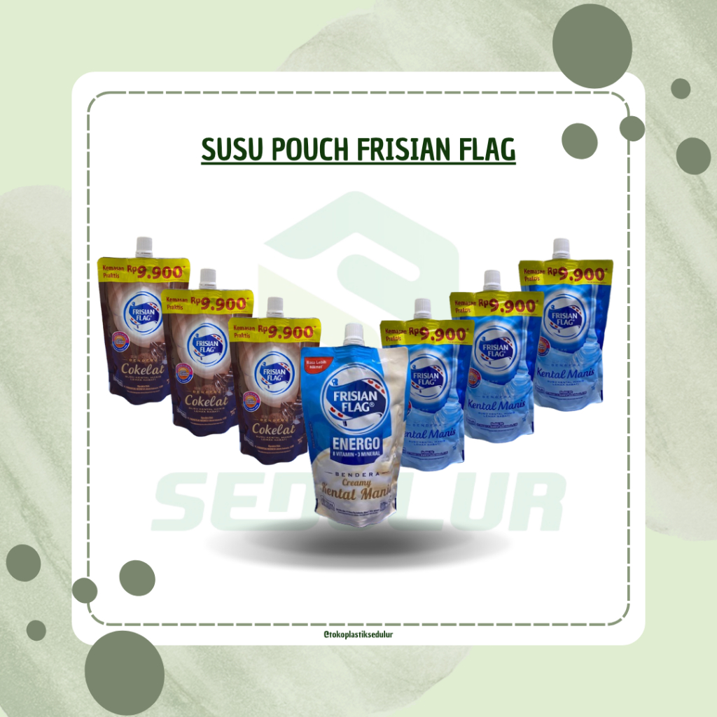 Jual SUSU POUCH FRISIAN FLAG RASA COKLAT DAN VANILLA | Shopee Indonesia