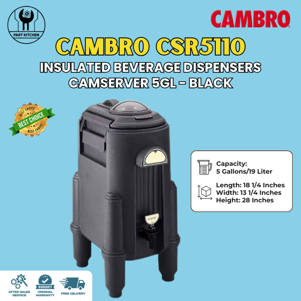 Jual Cambro Dispenser Air/Container CSR5110 Dispenser Minuman | Shopee ...