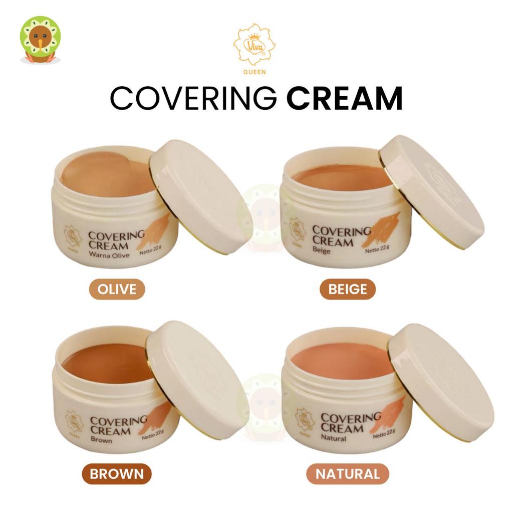 Picture of Jual VIVA QUEEN COVERING CREAM WATERPROOF 22GR | Shopee Indonesia