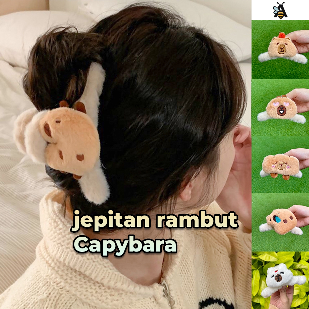 Jual APABEE - Hairclip / Jepitan Rambut Capybara (All Ver) | Shopee ...