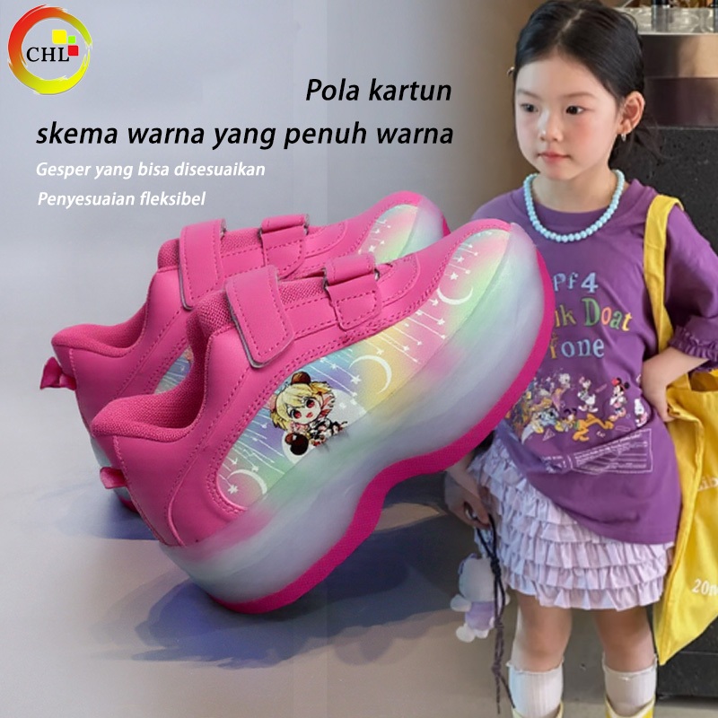 Jual Sepatu Roda Anak 4 Roda - Desain Khusus untuk Sekolah (Putra ...