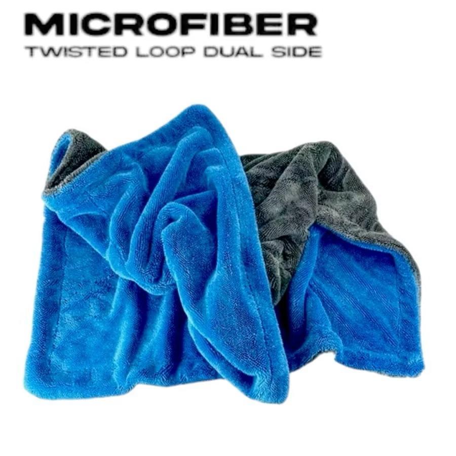 Jual Ultra Drying Microfiber Premium OXY Twisted Loop 40x40 1200 GSM ...